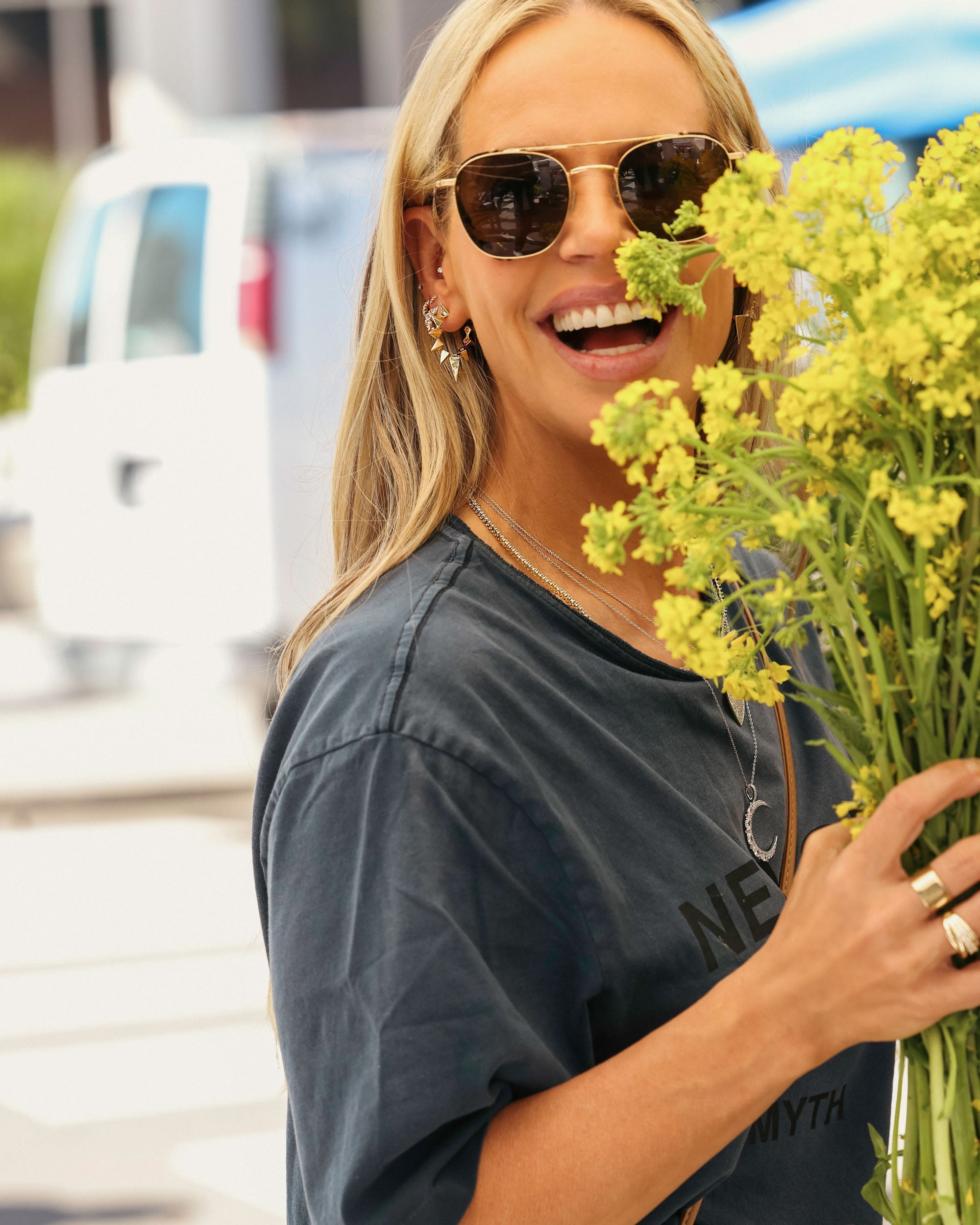 Gabriella's Big Sista Hoops - Silver