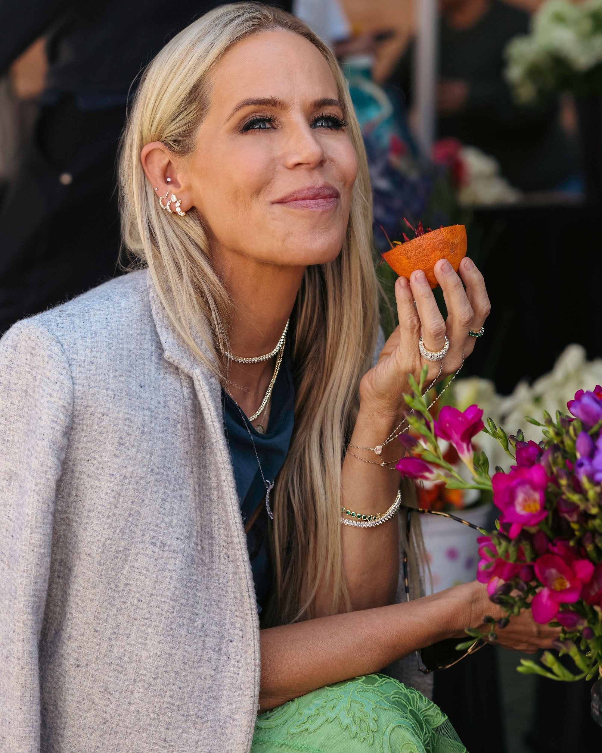 Baby She's an Icon Huggies - Gold|White Diamondettes