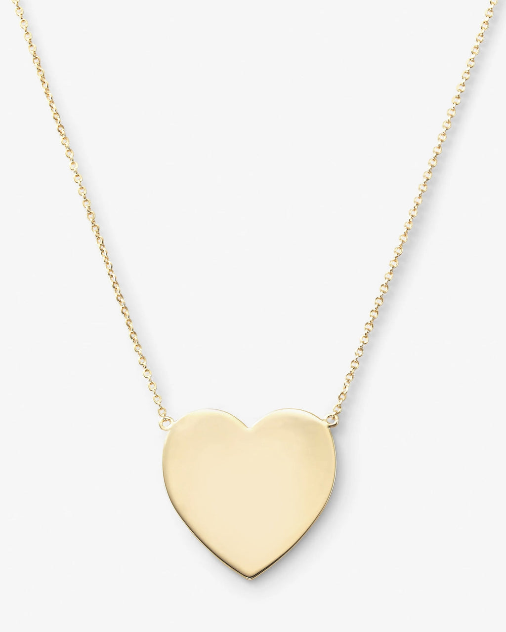 XL You Have My Heart Necklace 15" - Gold