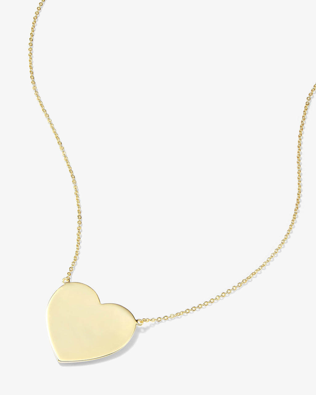 XL You Have My Heart Necklace 18" - Gold